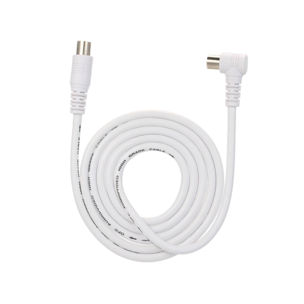 PIFCO TV Aerial Cable Plug to Socket 2M - Image 2
