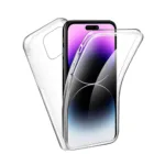 360 Front And Back Clear Gel TPU Case For iPhone 11 Pro Max