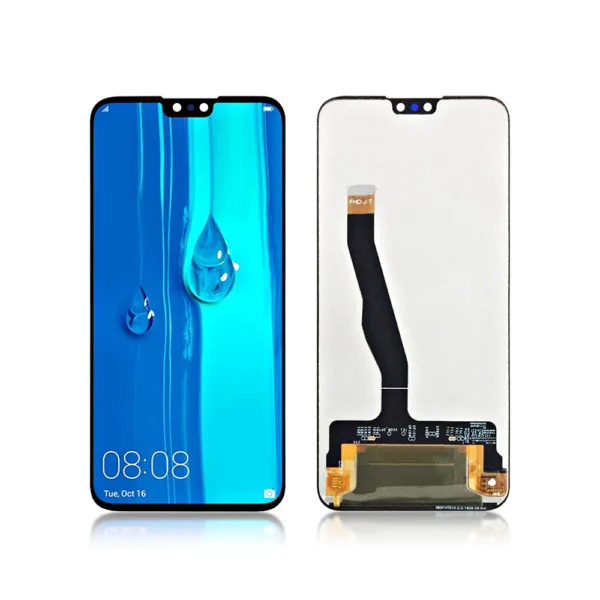 Replacement LCD Screen Display Touch and Digitizer Assembly for Huawei Y9 2019 Black - No Frame - Image 1