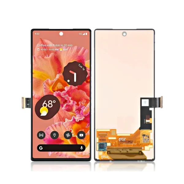 Replacement LCD Screen Display Touch and Digitizer Assembly For Google Pixel 6 No Frame - Black - Image 1