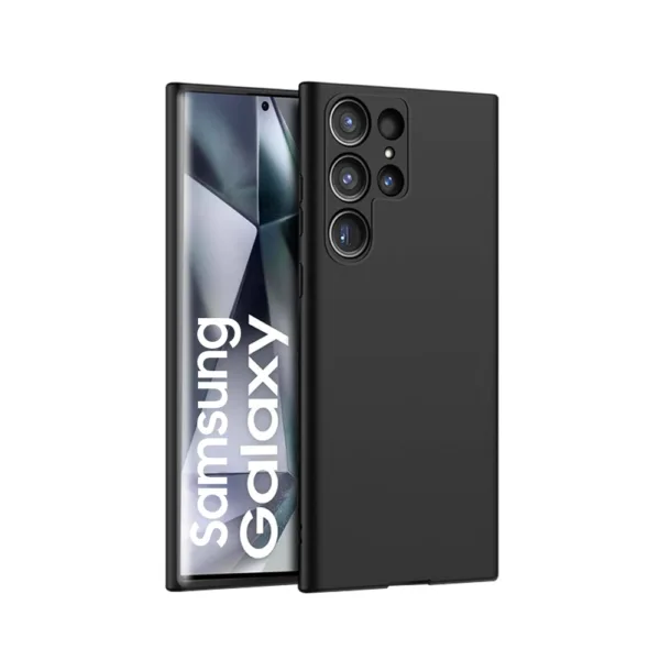 Camera Lens Black TPU Gel Case For Samsung S21 FE - Image 1
