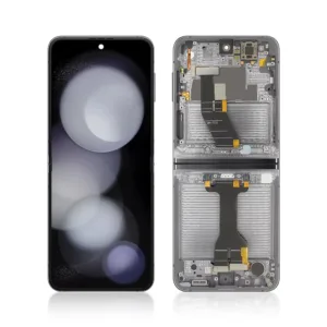 Pull Out A Grade Replacement LCD Screen For Samsung Galaxy Z Flip 5 (F731) With Frame & Touchpad - Black