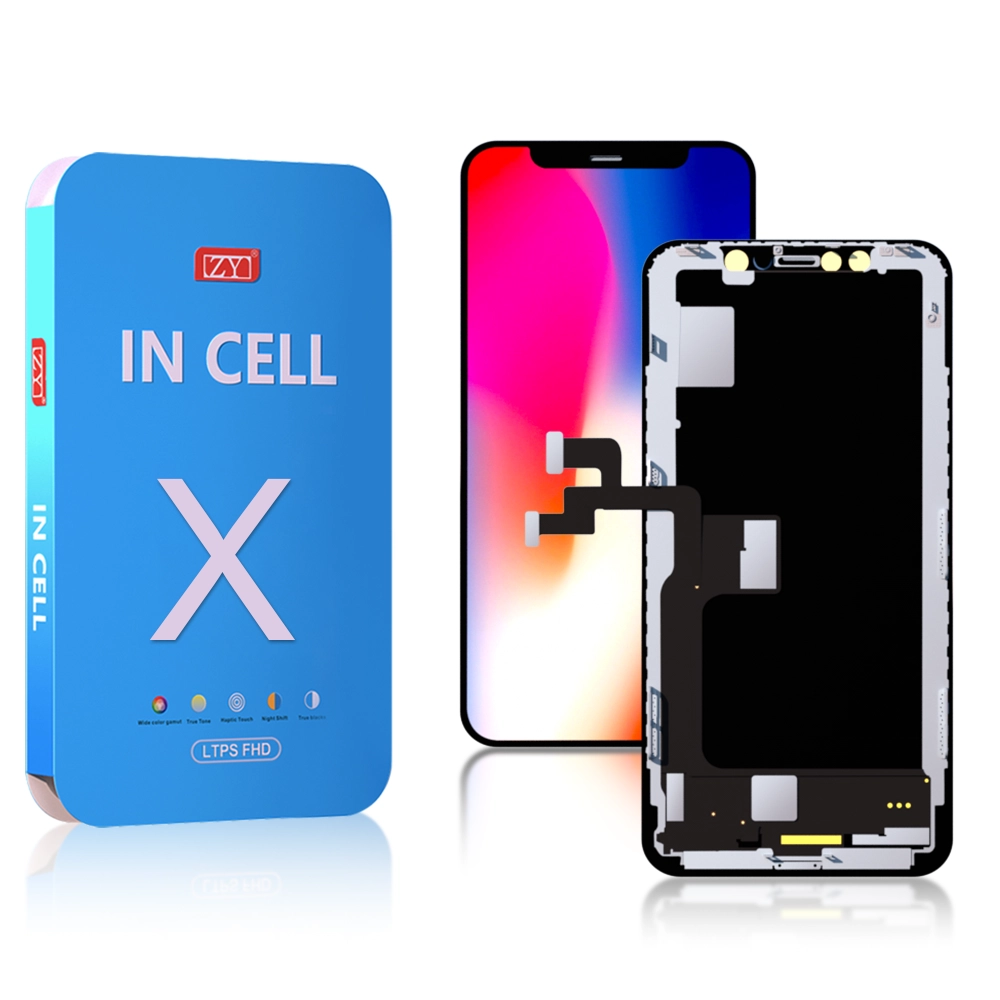 7A ZY Incell LCD Apple iPhone X ZY HD+ Incell iPhone X LCD Module Display and Touch Screen Digitizer Assembly - Image 1