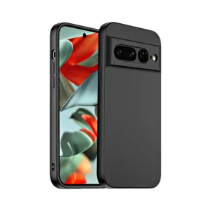 Camera Lens Black TPU Gel Case For Google Pixel 7a