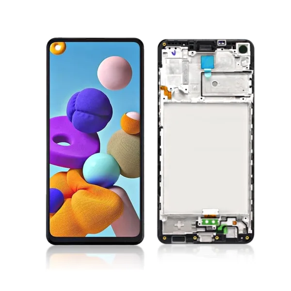 Replacement OLED LCD Screen For Samsung Galaxy A21S (A217) - With Frame - Image 1