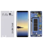 Genuine LCD Screen For Samsung Galaxy Note 8 (N950) With Frame & Touchpad - Blue  (GH97-21065B)