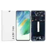 Genuine LCD Screen For Samsung Galaxy S21 FE 5G (G990B) With Frame and Touchpad - Graphite  (GH82-26420A)