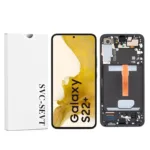 Genuine LCD Screen For Samsung Galaxy S22 Plus 5G (S906B) With Frame and Touchpad - Black  (GH82-27500A)