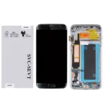 Genuine LCD Screen For Samsung Galaxy S7 Edge (G935) With Frame and Touchpad - Black  (GH97-18533A)