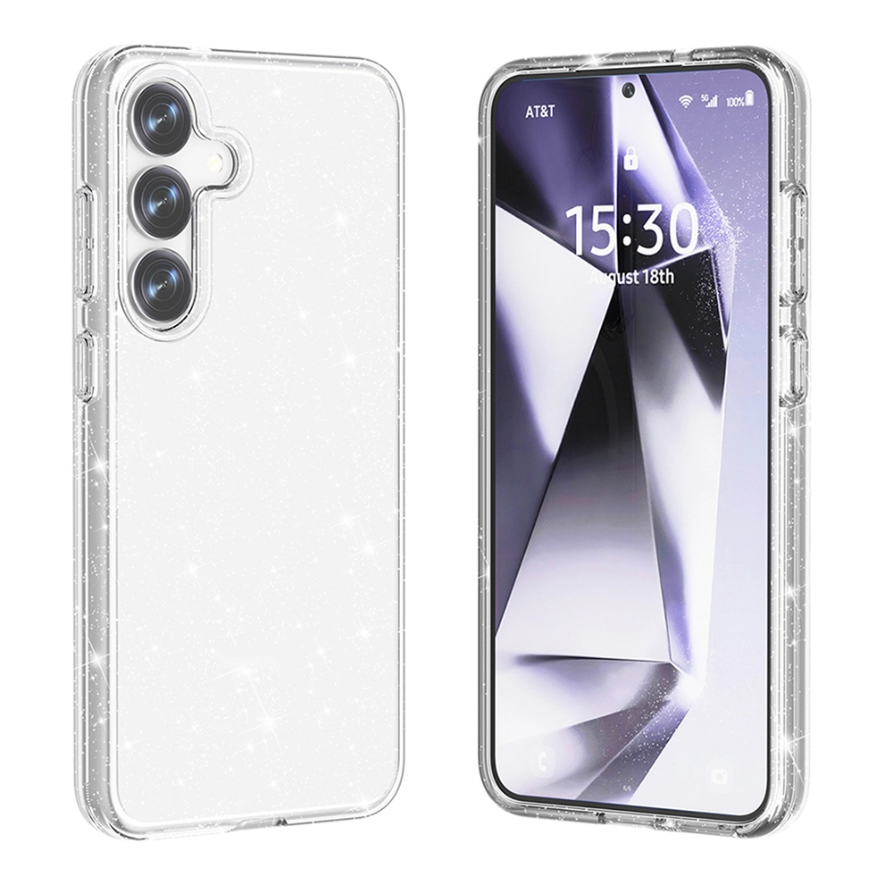 11C Transparent Starpoint Case Samsung S24 Translucent Glittered Starpoint Case For Samsung Galaxy S24 / S25 - Image 3