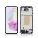Replacement LCD Screen For Samsung Galaxy A35 (A356) Black - With Frame