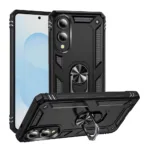 Slim Shockproof Ring Armor Stand Phone Case for Samsung Galaxy S25 Edge - Image 2