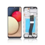 Replacement LCD Screen For Samsung Galaxy A02S (A025) - With Frame