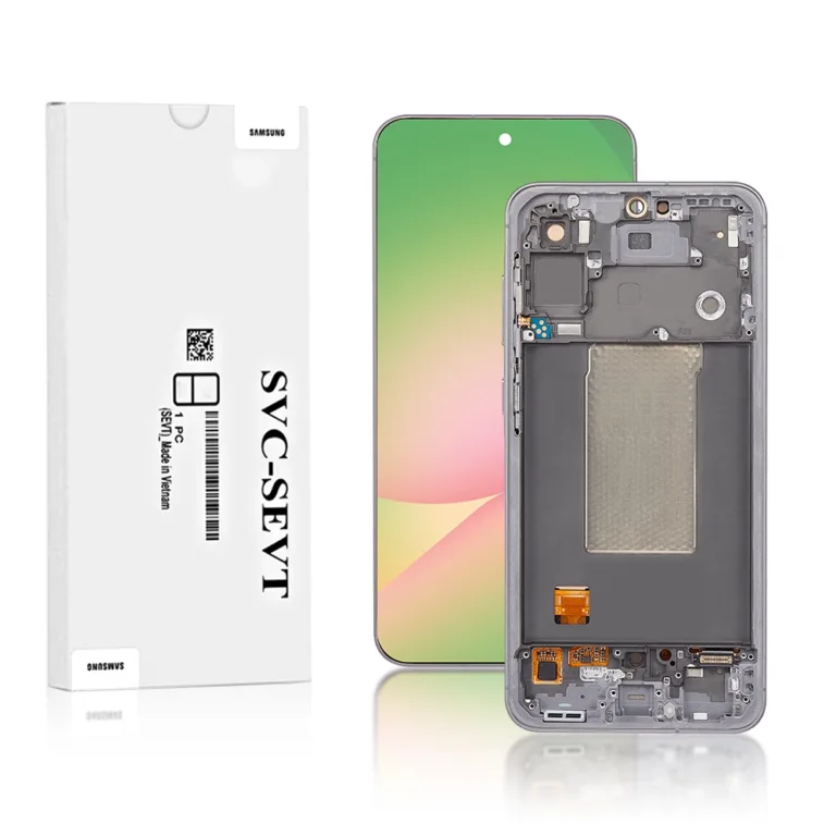 8A Genuine LCD Screen For Samsung Galaxy A56 A566 With Frame and Touchpad Boltify Limited T/A iShine Trade
