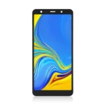Replacement LCD Screen For Samsung Galaxy A7 2018 (A750) Black - With Frame - Image 2