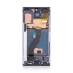 Replacement LCD Screen For Samsung Galaxy Note 10 Black - With Frame - Image 3