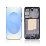 Replacement OLED LCD Screen For Samsung Galaxy S25 (S931) Black - With Frame