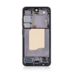 Replacement OLED LCD Screen For Samsung Galaxy S25 (S931) Black - With Frame - Image 3