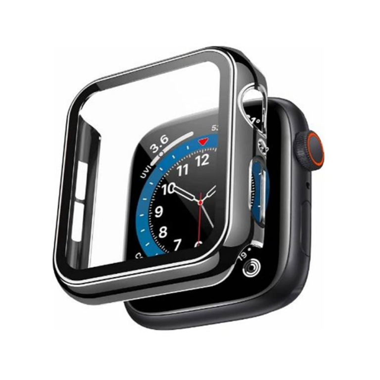 1A TPU Cover Glass For Apple Watch Series 10 41MM Black Boltify Limited T/A iShine Trade