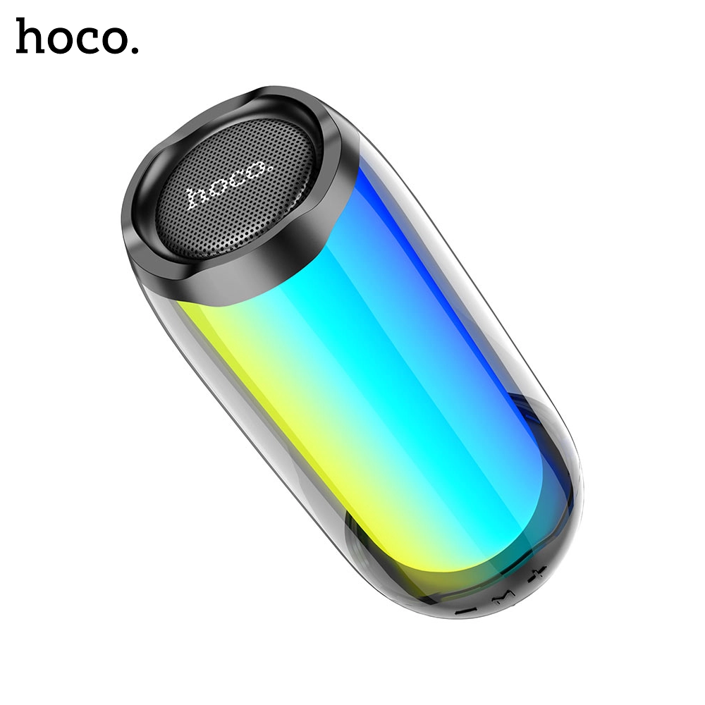 21C-HOCO-HC8-Pulsating-Colorful-Luminous-Wireless-Speaker.webp HOCO HC8 Pulsating Colorful Luminous Wireless Speaker - Image 3