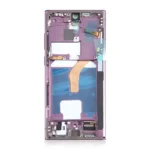 Replacement OLED LCD Screen For Samsung Galaxy S22 Ultra (S908) Purple - With Frame - Image 3
