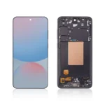 Replacement OLED LCD Screen For Samsung Galaxy S24FE (S721) Black - With Frame