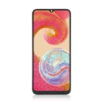 Genuine LCD Screen For Samsung Galaxy A04E (A042) With Frame and Touchpad - Black  (GH81-23088A) - Image 2
