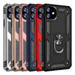 Slim Shockproof Ring Armor Case For iPhone 11