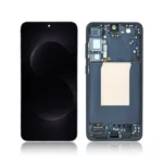 Replacement OLED LCD Screen For Samsung Galaxy S25 Plus (S936) Black - With Frame