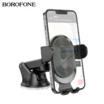 BOROFONE BH85 Exprerience One Button Dashboard Car Phone Holder - Image 2