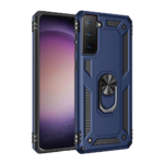 Slim Shockproof Ring Armor Stand Phone Case for Samsung Galaxy S23 Plus - Image 3