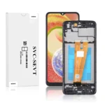 Genuine LCD Screen For Samsung Galaxy A04 (A045) With Frame and Touchpad - Black  (GH81-22731A)