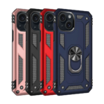 Slim Shockproof Ring Armor Case For iPhone 15 Plus