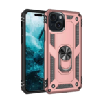 Slim Shockproof Ring Armor Case For iPhone 15 Plus - Image 5