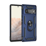 Slim Shockproof Ring Armor Stand Phone Cover Case for Google Pixel 6 - Image 3