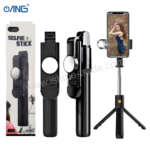 ANG K10S - Mobile Phone Bluetooth Selfie Stick With 2 Mood Lights & Tripod
