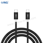ANG BT029 - USB C TO USB C PD 60W Braided Data Cable 1 Meter - Image 2