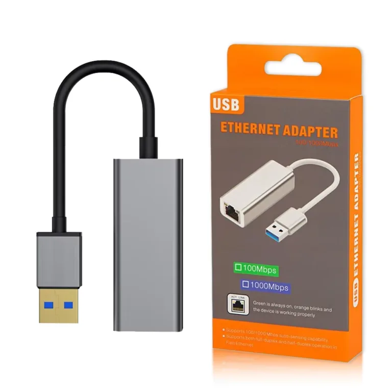 6A Adapter USB To Ethernet Black Boltify Limited T/A iShine Trade