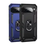 Slim Shockproof Ring Armor Stand Phone Cover Case for Google Pixel 10 / 10 Pro