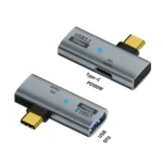 2in 1 Type C OTG Adapter, 3.2 10Gbps Data & 100W PD Fast Charging Splitter - Image 3
