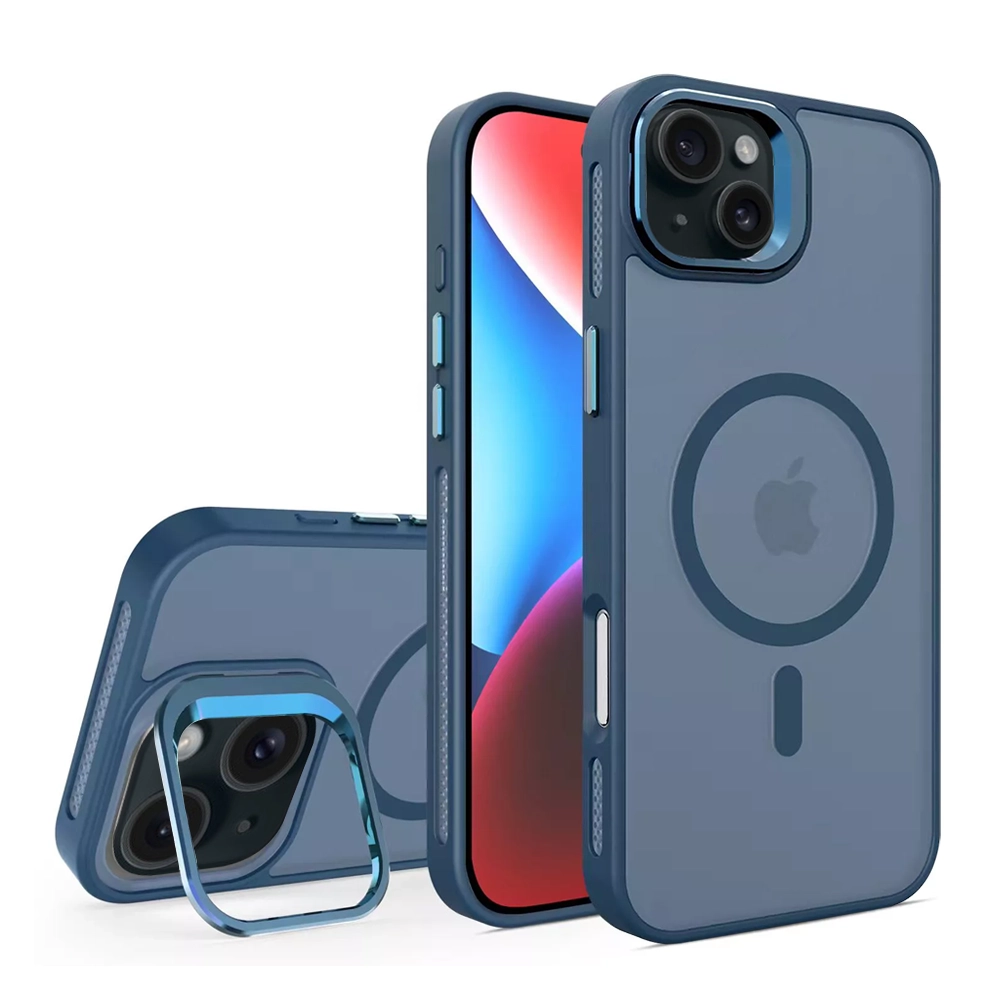 8C-Camera-Holder-Magsafe-Case-iPhone-14-15-Blue.webp Camera Holder Magsafe Case For iPhone 15 - Image 3