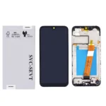 Genuine LCD Screen For Samsung Galaxy A01 (A015) With Frame and Touchpad - Black  (GH81-18209A)