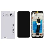 Genuine LCD Screen For Samsung Galaxy A03S (A037) With Frame and Touchpad - Black  (GH81-21233A)