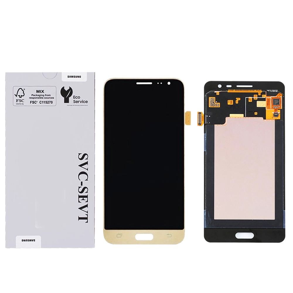 Samsung-Galaxy-J3-2016-Gold.webp Genuine LCD Screen For Samsung Galaxy J3 2016 (J320) No Frame - Gold  (GH97-18414B) - Image 1