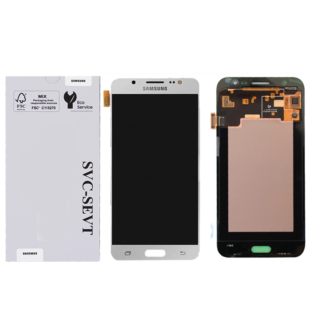 Samsung-Galaxy-J5-J500-White.webp Genuine LCD Screen For Samsung Galaxy J5 (J500) No Frame - White  (GH97-17667A) - Image 1