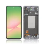 Replacement LCD Screen For Samsung Galaxy A56 5G (A566) Black - With Frame