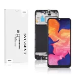 Genuine LCD Screen For Samsung Galaxy A10 (A105) With Frame and Touchpad - Black (GH82-20227A)