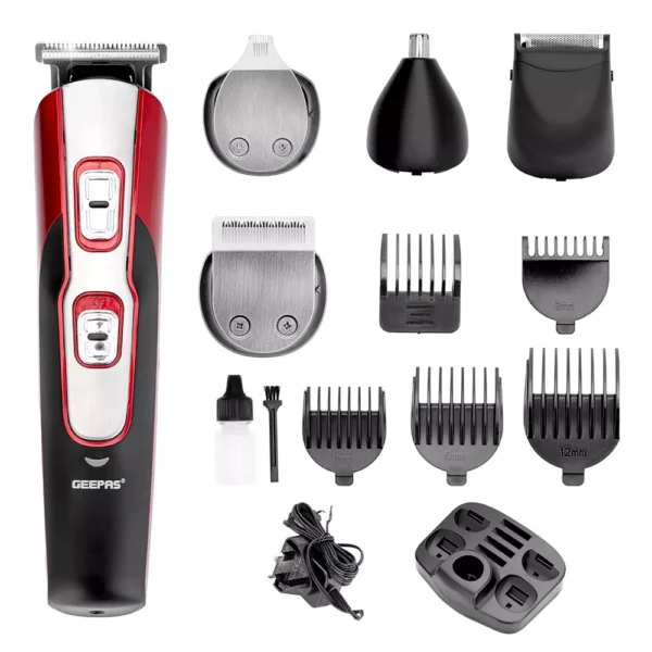 Geepas 11 in 1 Rechargeable Multi Grooming Kit (GTR8724UK) - Image 1