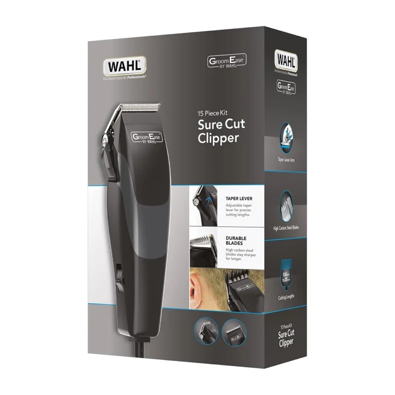2A Wahl 79449 417 GroomEase 15 Pieces Kit Sure Cut Hair Clipper Boltify Limited T/A iShine Trade